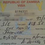 【ザンビア02　ビザ情報】ザンビアビザ@ナミビア国境