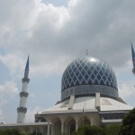 【マレーシア02】クアラルンプール観光2 青とピンクのモスク