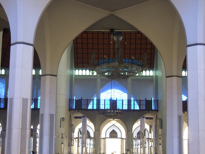 クアラルンプール観光2 青とピンクのモスク