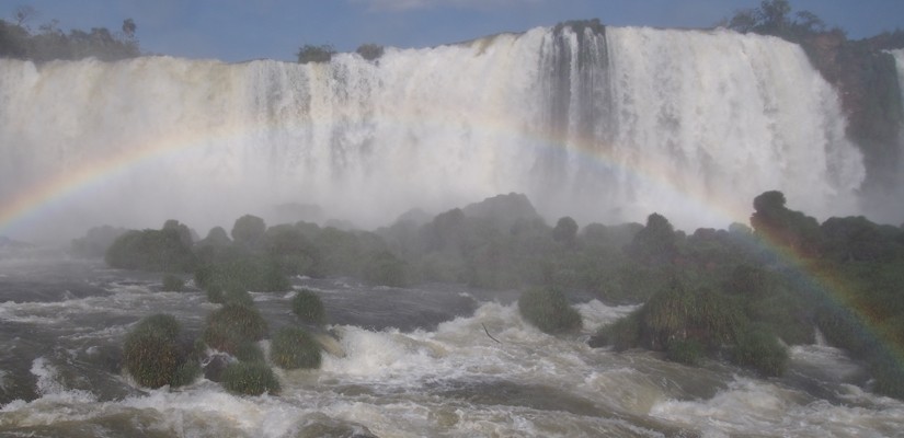 【ブラジル01】世界遺産のイグアスの滝 第二弾はブラジル側～水しぶきをびっしゃりかぶるの巻～