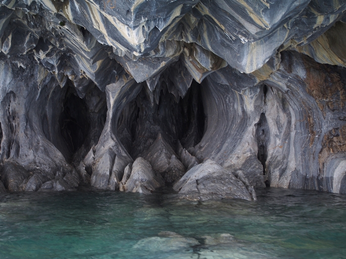 【チリ03】マーブルカテドラル　青く輝く大理石の洞窟 (8)
