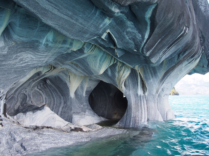 【チリ03】マーブルカテドラル　青く輝く大理石の洞窟 (31)