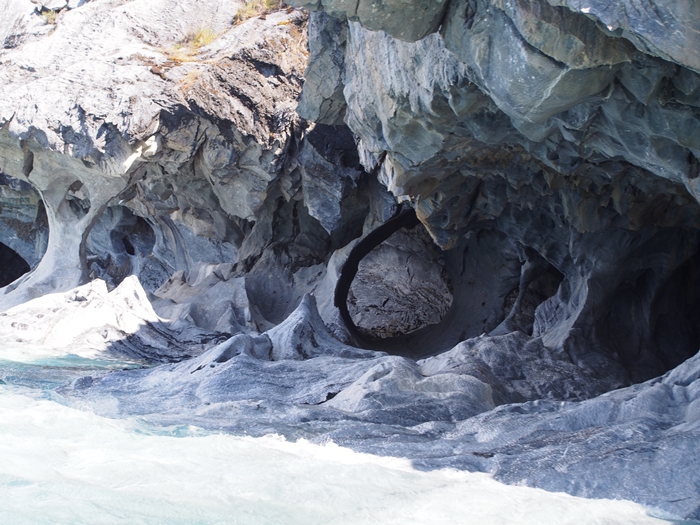 【チリ03】マーブルカテドラル　青く輝く大理石の洞窟 (14)