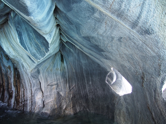 【チリ03】マーブルカテドラル　青く輝く大理石の洞窟 (29)