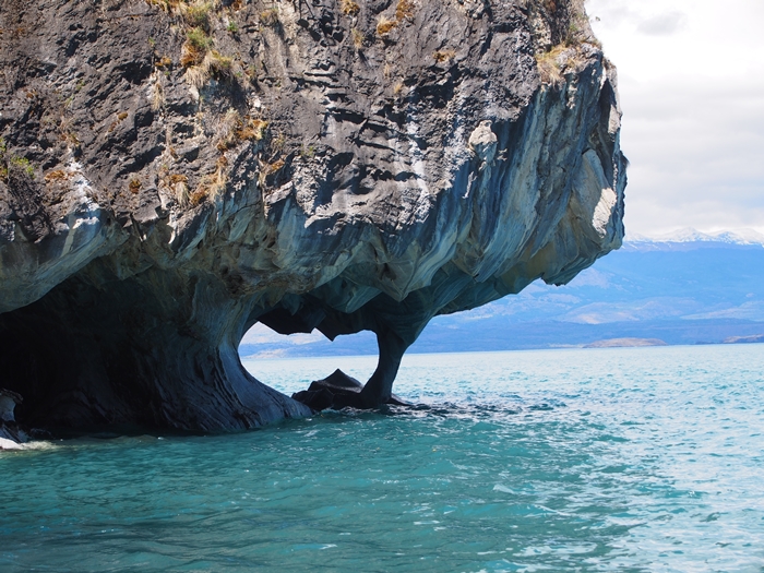 【チリ03】マーブルカテドラル　青く輝く大理石の洞窟 (36)