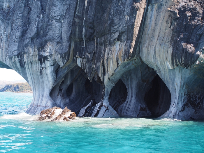 【チリ03】マーブルカテドラル　青く輝く大理石の洞窟 (19)