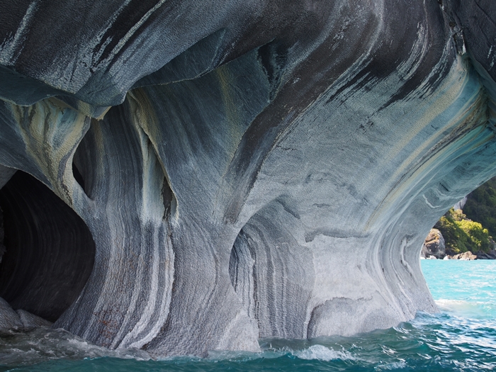 【チリ03】マーブルカテドラル　青く輝く大理石の洞窟 (32)