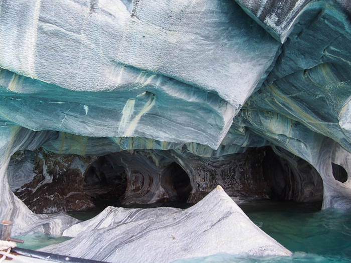 【チリ03】マーブルカテドラル　青く輝く大理石の洞窟 (33)