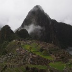 【ペルー06 世界遺産】雨降りしきる空中都市マチュピチュ