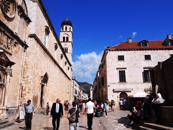 【クロアチア05】アドリア海の真珠！世界遺産の城塞都市ドゥブロヴニク観光Part１ (27)