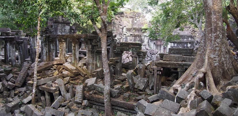【カンボジア05】シェムリアップNo.1の遺跡はここにあった、アドベンチャー型遺跡ベンメリア