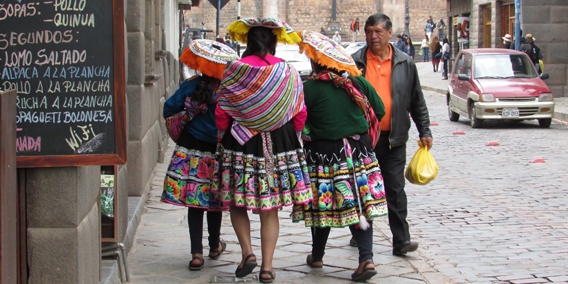 【ペルー09 世界遺産】石畳みの世界遺産クスコ町歩き