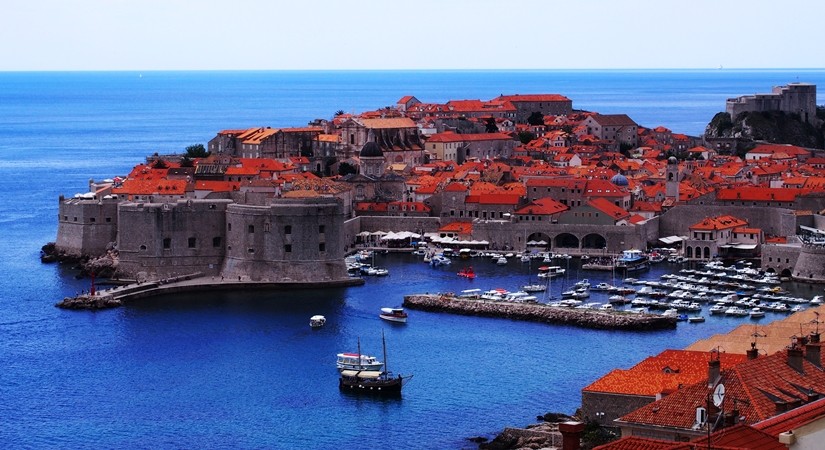 【クロアチア06】青い海とオレンジ色の屋根…ジブリのモデル、ドゥブロヴニク観光２